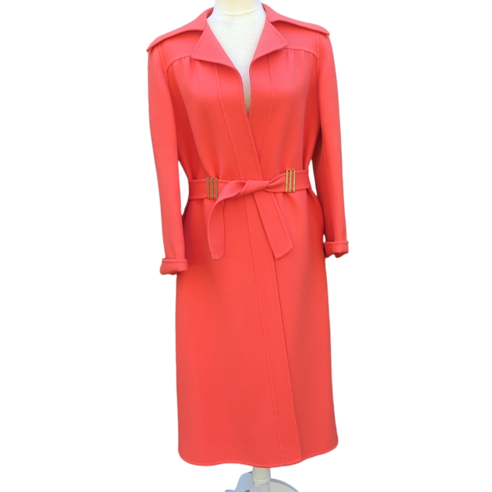 Vintage Italian Wool Roberto Avolio Skirt Coat Set